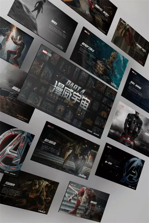 历时7天，168小时，超过100页的「复仇者联盟」PPT 免费下载！