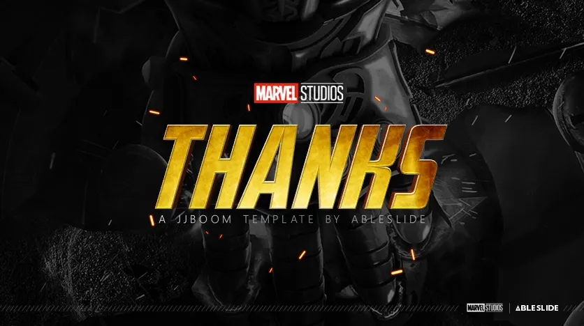 历时7天，168小时，超过100页的「复仇者联盟」PPT 免费下载！