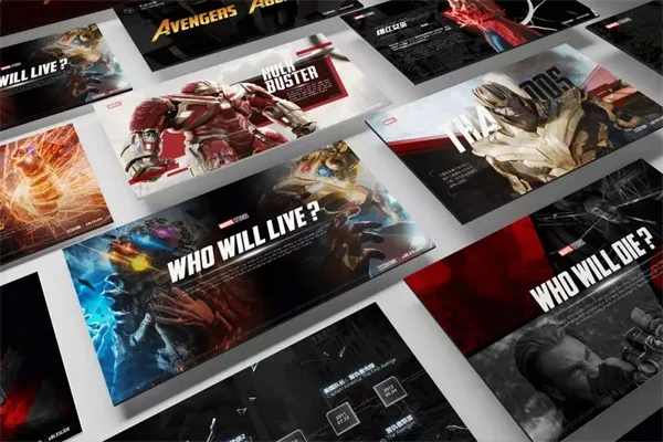 历时7天，168小时，超过100页的「复仇者联盟」PPT 免费下载！