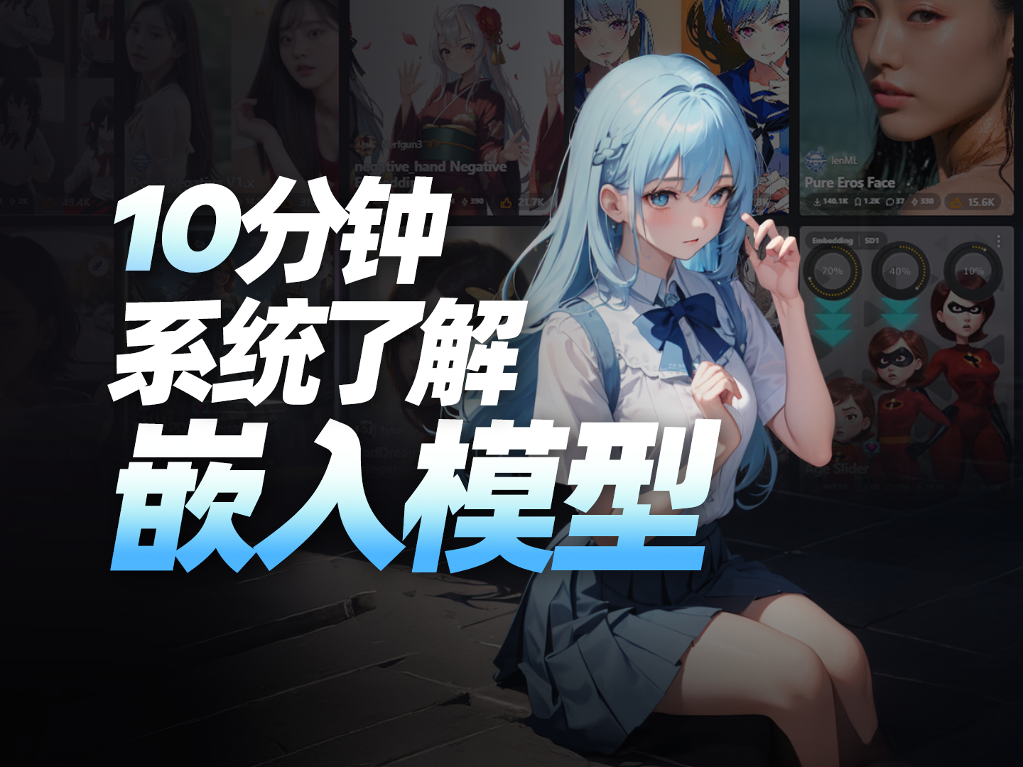 AI绘画神器：Embedding模型详解与用法