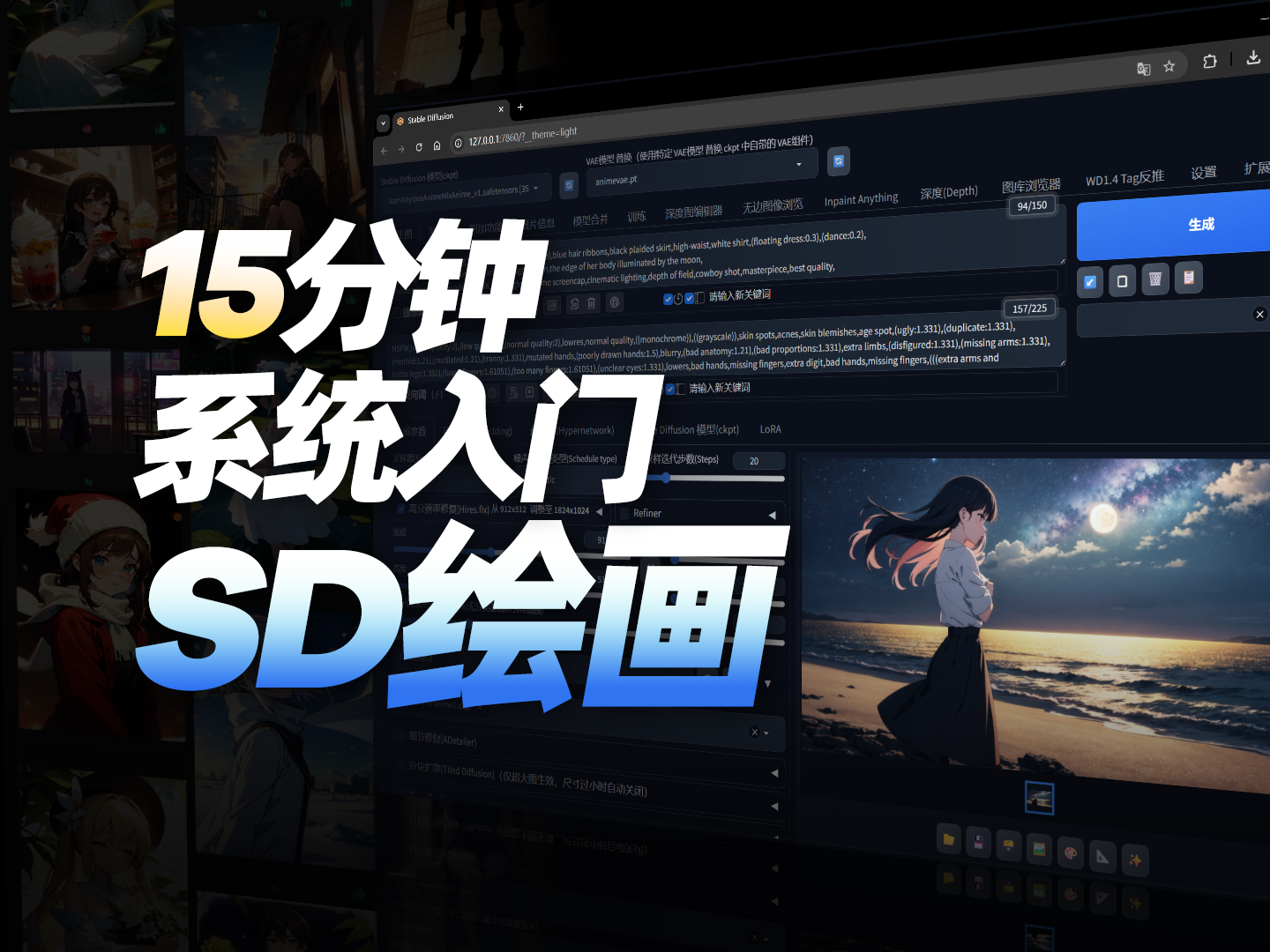 探索Stable Diffusion：AI绘画入门教程指南